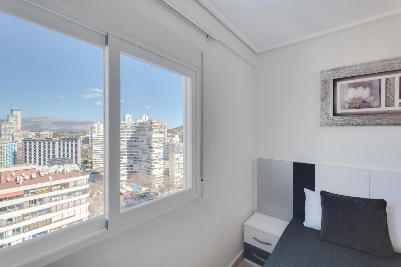 Brilliant Panoramic Front Line Apartment Veracruz Levante Benidorm Extérieur photo