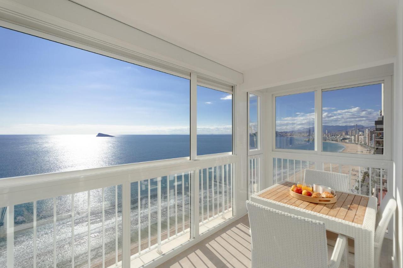 Brilliant Panoramic Front Line Apartment Veracruz Levante Benidorm Extérieur photo