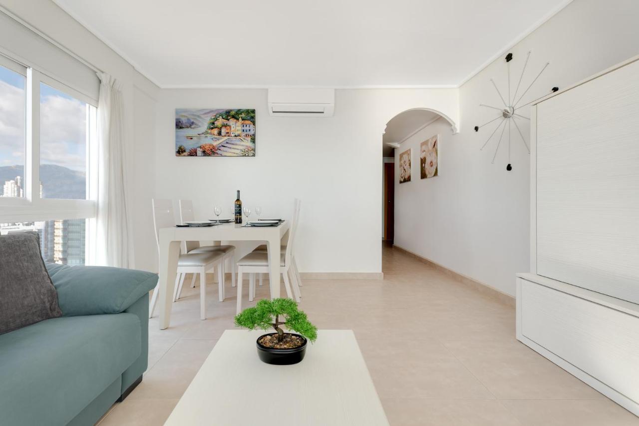Brilliant Panoramic Front Line Apartment Veracruz Levante Benidorm Extérieur photo