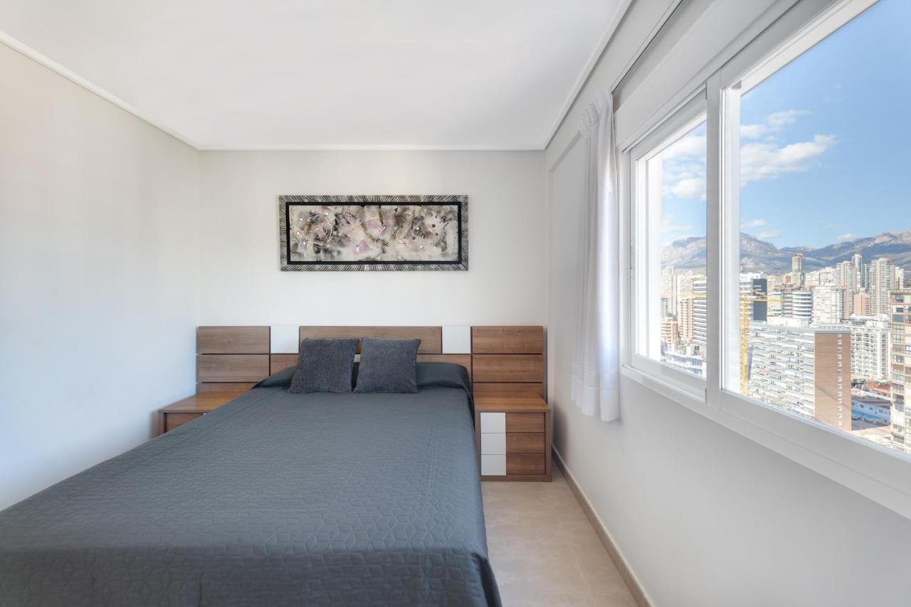 Brilliant Panoramic Front Line Apartment Veracruz Levante Benidorm Extérieur photo